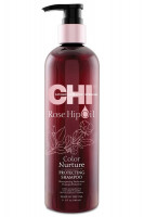 Шампунь поддержание цвета с маслом дикой розы Чи - CHI Rose Hip Oil Protecting Shampoo 739 мл