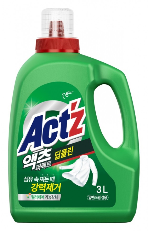 ACT`Z Концентрированный гель для стирки c антибактериальным эффектом Perfect Deep Clean  3200мл
