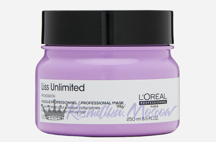 Маска для разглаживания сухих и непослушных волос - Loreal Liss Unlimited Masque (Лис анлимитед маска) 250 мл