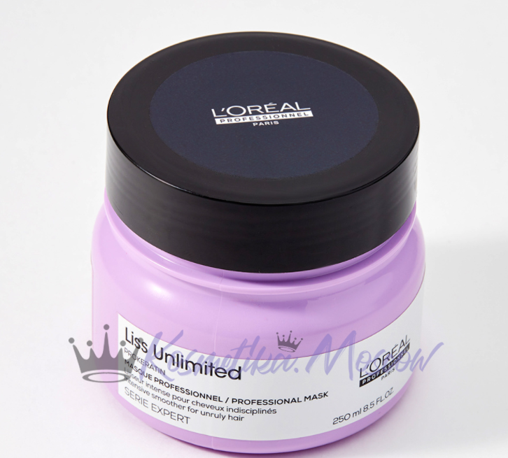 Маска для разглаживания сухих и непослушных волос - Loreal Liss Unlimited Masque (Лис анлимитед маска) 250 мл