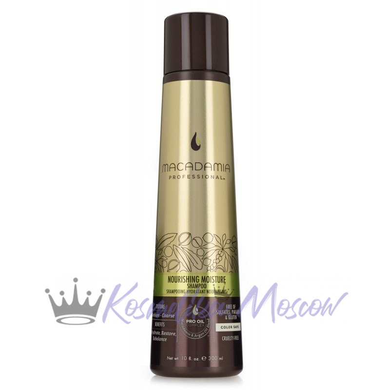 Макадамия шампунь питательный для всех типов волос - Macadamia Nourishing Moisture Shampoo 300 мл