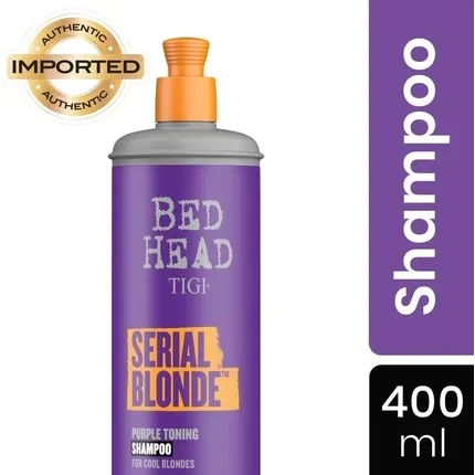 BH 21 SERIAL BLONDE PURPLE TONING SHAMPOO 400 ml
