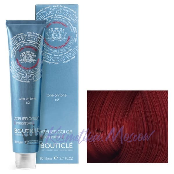 7.55 русый интенсивный красный BOUTICLE Atelier color 80 мл