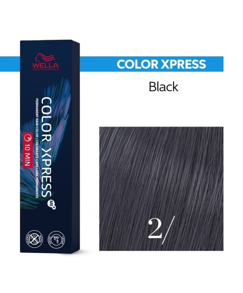 Wella краска Color Xpress 10` 2/ Black, 60 мл