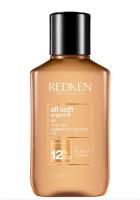 Аргановое масло для блеска и восстановления волос - Redken All Soft Argan - 6 Oil 111 мл
