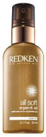 Аргановое масло для блеска и восстановления волос - Redken All Soft Argan - 6 Oil 111 мл