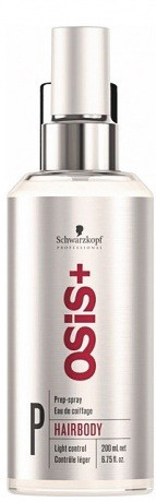 Спрей для укладки с ухаживающими компонентами - Schwarzkopf Professional Osis Hairbody spray volume and treatment 200 мл