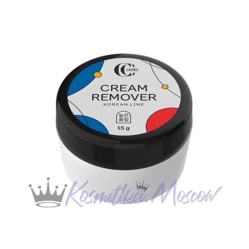 Средство для снятия ресниц кремовое CREAM REMOVER Korean line CC Lashes, 15g
