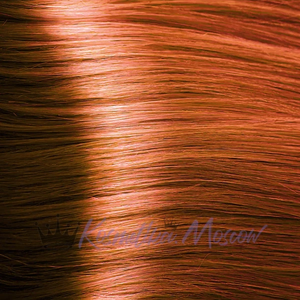 9.44 крем-краска для волос с гиалуроновой кислотой, очень светлый блондин медный интенсивный Kapous HY 100 мл