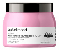 Маска для разглаживания сухих и непослушных волос - Loreal Liss Unlimited Masque (Лис анлимитед маска) 500 мл