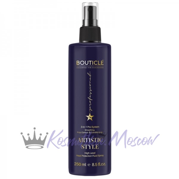 BOUTICLE Термозащ. разглаживающий флюид с системой 3 - in - 1 pro - system - HEAT PROTECTION SPRAY 250 мл