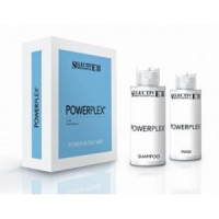 Набор для двухшаговой процедуры укрепления, защиты, питания, увлажнения волос - Selective Professional Powerplex 2*100 мл