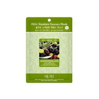 MJCARE Тканевая маска для лица с экстрактом оливы OLIVE SQUALANE ESSENCE MASK 23г