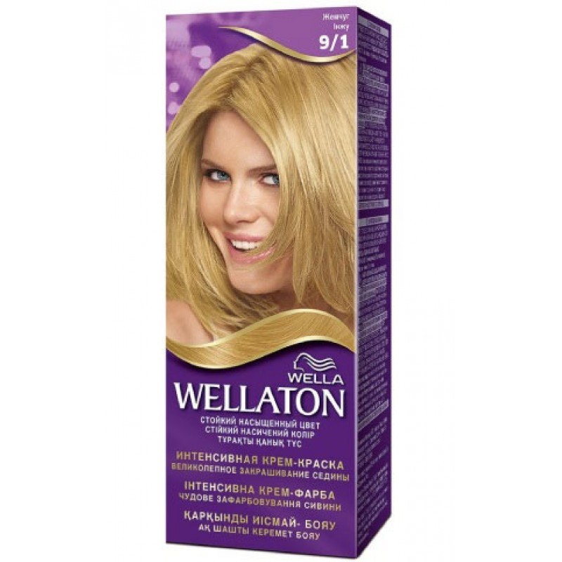 Wella Wellaton Стойкая крем-краска 9/1 Жемчуг 110 мл