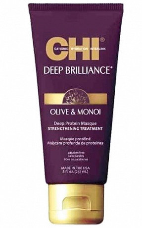 Протеиновая Маска Глубокий Уход - Chi Deep Brilliance Olive & Monoi Deep Protein Masque 237 мл