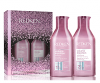 REDKEN Volume Injection НАБОР Шампунь 300 мл + Кондиционер 300 мл уход для объёма и плотности волос