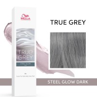 Wella Professionals Тонер для натуральных седых волос True Grey, Steel Glow Dark Синий серый тёмный, 60 мл