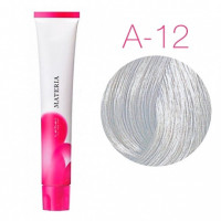 Lebel Materia 3D A-12 (супер блонд пепельный) - Перманентная низкоаммичная краска для волос 80 мл