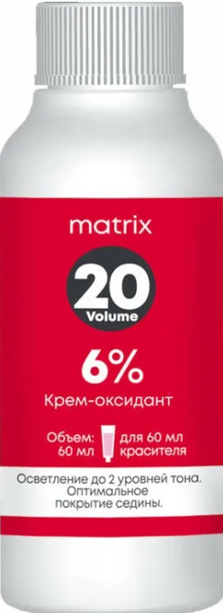 Крем-оксидант Matrix 20 vol - 6% - SoColor beauty creme-oxydant 20 vol - 6% 60 мл
