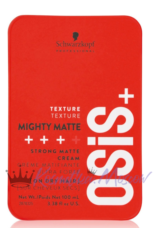 Ультрасильный матирующий крем для волос - Schwarzkopf Professional Osis Mighty Matte 85 мл