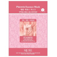 MJCARE Тканевая маска для лица с экстрактом плаценты PLACENTA ESSENCE MASK 23г
