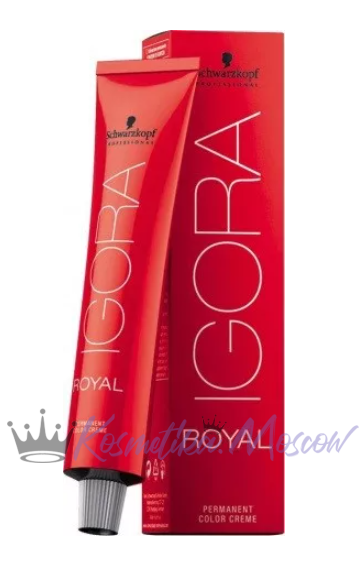 Schwarzkopf Igora Royal крем-краска для волос 7-21 Средний русый пепельный сандрэ 60мл