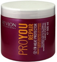 Термозащитная и восстанавливающая маска - Revlon Pro You Repair Heat Protector Treatment 500 мл