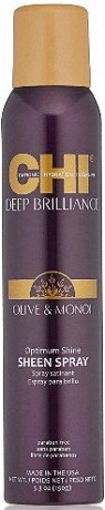 Спрей Глянцевое Сияние - CHI Deep Brilliance Olive & Monoi Oil Optimum Shine Sheen Spray 150 мл