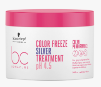 Schwarzkopf BONACURE Color Freeze Маска Silver для нейтрализации желтизны 500 мл