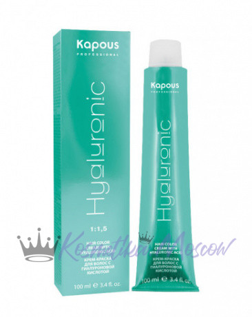 Платиновый блондин прозрачный фиолетовый - Kapous Professional Hyaluronic Acid HY 10.02 100 мл