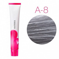 Lebel Materia 3D A-8 (светлый блондин пепельный) - Перманентная низкоаммичная краска для волос 80 мл