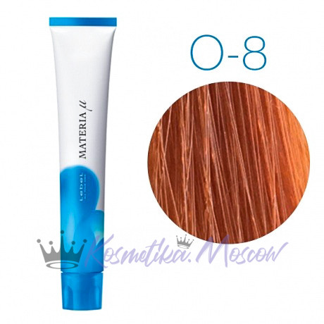 Lebel Materia Lifer O-8 (светлый блондин оранжевый) - Тонирующая краска для волос 80 мл