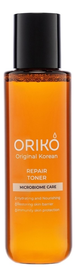 ORIKO Тонер для лица, восстанавливающий микробиом кожи Repair toner Microbiome care 120мл