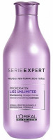 Разглаживающий шампунь для сухих и непослушных волос - Loreal Liss Unlimited Shampoo (Лис анлимитед шампунь) 300 мл