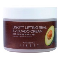 JIGOTT Крем для лица с маслом авокадо с эффектом лифтинга Lifting Real Avocado Cream 150 мл