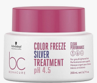 Schwarzkopf BONACURE Color Freeze Маска Silver для нейтрализации желтизны 200 мл