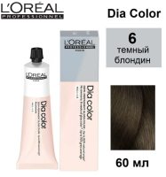 L'Oreal Dia Color 6 тёмный блондин 60мл