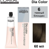 L'Oreal Dia Color 6 тёмный блондин 60мл