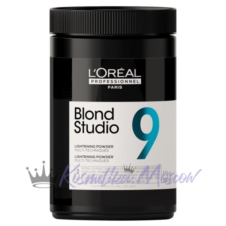 Loreal BLOND STUDIO Обесцвечивающая пудра до 9 уровней осветления Lightening Powder 9 500 гр