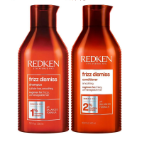 Redken НАБОР Frizz Dismiss шампунь 300 мл + кондиционер 300 мл