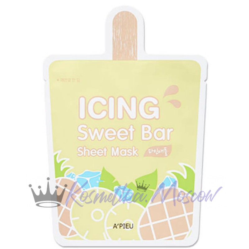 A'PIEU Тканевая маска с экстрактом ананаса Icing Sweet Bar Sheet Mask Pineapple