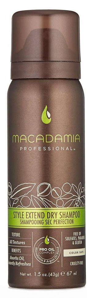 Сухой Шампунь "Продли Свой Стиль" - Macadamia Style Extend Dry Shampoo