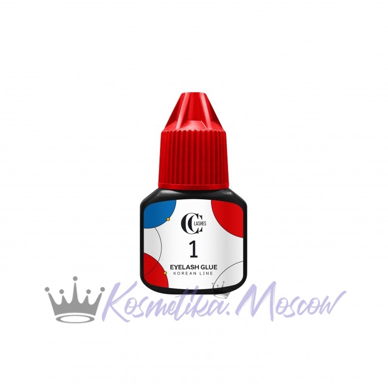 Клей для наращивания ресниц 2 Eyelash glue, Korean line CC Lashes, 5 г