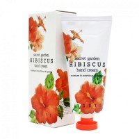 JIGOTT Крем для рук с экстрактом гибискуса SECRET GARDEN HIBISCUS HAND CREAM 100 мл