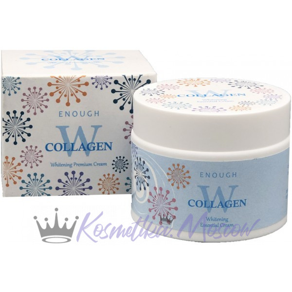 Enough Крем для лица осветляющий W Collagen Whitening Premium Cream 50 мл