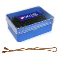 Невидимки DEWAL черные, волна 40 мм, 200 гр, в коробке