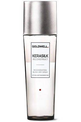 Спрей восстанавливающий с кератином для укладки поврежденных волос - Goldwell Kerasilk Reconstruct Regenerating Blow-Dry Spray 125 мл