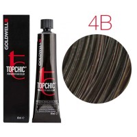 Стойкая профессиональная краска для волос - Goldwell Topchic Hair Color Coloration 4В (коричневый &quot;Гавана&quot;)