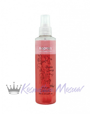 Укрепляющая сыворотка с биотином для укрепления и стимуляции роста волос - Kapous Fragrance Free Biotin Energy Serum 200 мл