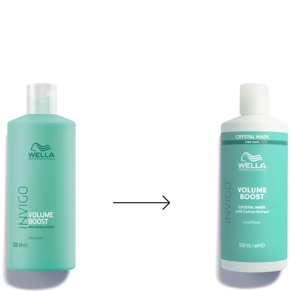 WELLA INVIGO Volume Boost Кристалл-маска уплотняющая 500мл